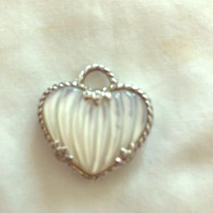 JUDITH RIPKA | Sterling silver heart pendant